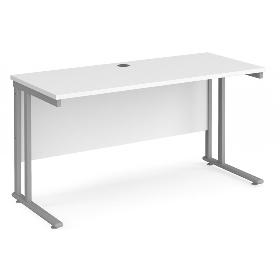 Maestro 600mm Deep Straight Office Desk